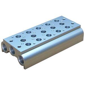 [2개구성] KCC KMF10001/8 2연 627-0832 K 매니폴드 밸브용 블록 QW6EA141