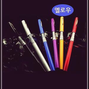 [2개구성] 릴 펜 원투낚싯대 민물 줄 루어 미니 옐로우 FLW6547E0