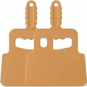 그릴 불을 위한 바비큐 팬 패들 ？ 스타터용 플라스틱 휴대용 공기 송풍기 도구 캠프파이어 벽난로 - 랜덤