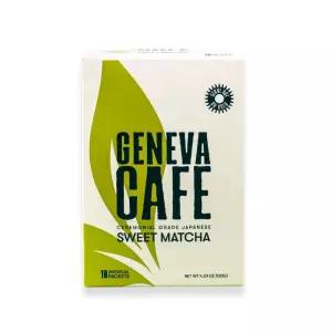 제네바 카페 의식용 등급 스위트 말차 10개의 1인분 패킷 스무스 크리미(즉시 핫 또는 스)