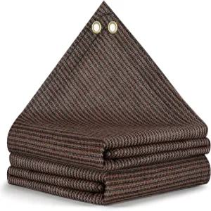 야외 캠핑 RV 정원 데크 현관 뒷마당 수영장용 90 선쉐이드 천 6x6피트 퍼골라 쉐이드 파티오 커버 자외선