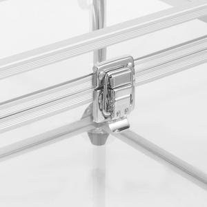 음악 영화 컬렉션용 손잡이가 있는 투명 휴대용 CD 박스 뚜껑 보관함 DVD 보관 케이스