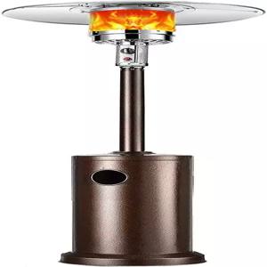 AIZYR 야외 우산 히터 - 가제보 가든 캠핑을 위한 온도 조절 화염 차단 스위치/휠이 있는 방수 파티오 액화