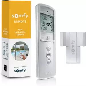 Somfy Telis 16 RTS 화이트 리모컨 - 블라인드 스크린 차양 등을 제어하는 고급 멀티 채널 핸드헬드 장치