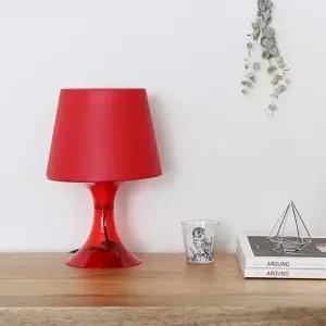 [마이모노샵][마이모노샵] 미니멀 투명 아크릴 레드 단스탠드 분위기연출 (17056417)