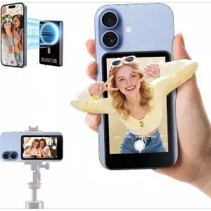 자석식 셀카 모니터 스크린 4K 카메라 타이머 무선 제어 브이로그 라이브 스트리밍 비디오 녹화용