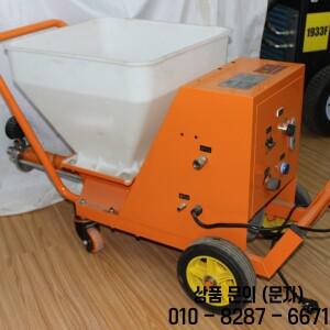 소형 모르타르 벽 미장 석고 분사기 실제 돌 페인트