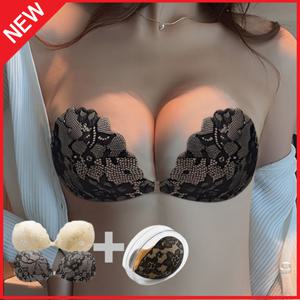 폼오라 패션 누드 끈없는 브라 볼륨업 웨딩 접착식브라 2개