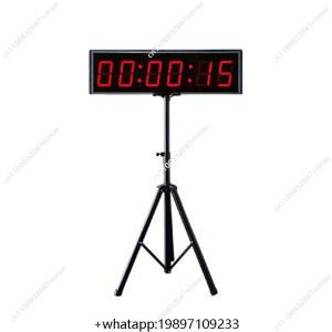 스피치 디베이트 LED 알림 충전 방송 단면 라이브 스크린 양면 대형 카운트다운