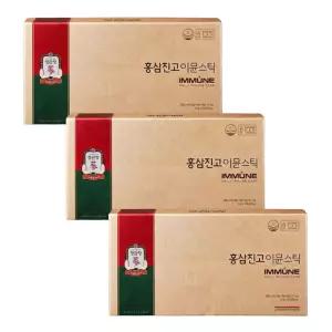 정관장 홍삼진고 이뮨스틱 10gx30포 300g 3세트+쇼핑백 명절선물세트