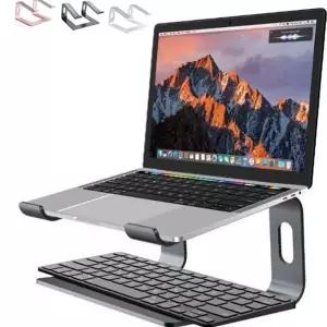 노트북 받침대 접이식 스탠드 맥북 노트북 거치대 방열 인체공학 알루미늄 데스크탑 휴대용 탁상용 다용도