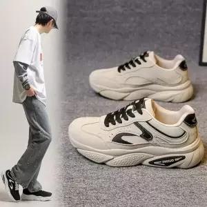 남성 캐주얼 하이탑 봄철 학생 키높이 운동 러닝 원픽1