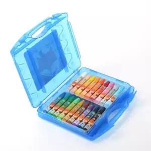 파란케이스 미술 초등크레파스 18색x10세트 첫크레용