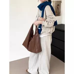 후드 배기팬츠 아침 밴딩 세트 여자정장세트 하이넥 맨투맨 융 얇은 8인 여2271 원템1