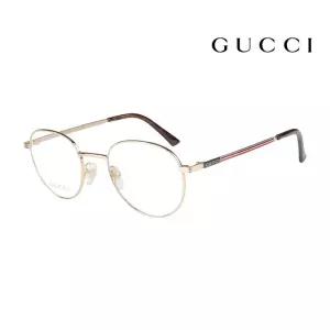 명품 안경테 GG0835O 001 라운드 메탈 여자 남자 안경