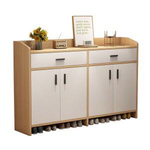 원목 신발장 현관 틈새 정리함 화이트 A 100x32x100cm 신발 수납장 보관 슬림