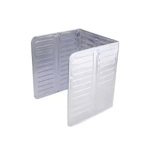 알루미늄 버너 가드/가스/렌지/가림막/레인지/기름/튐방지/주방/랜지/싱크대/가정/부엌/주방용/오염/기름튐