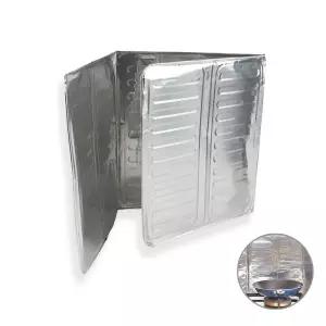 알루미늄 가스 렌지 가드/가림막/레인지/기름/튐방지/주방/랜지/싱크대/가정/부엌/주방용/오염/기름튐/막이