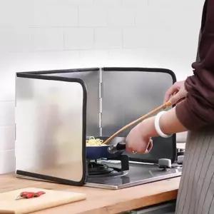 가스 렌지 가림막 스테인레스/가드/레인지/기름/튐방지/주방/랜지/싱크대/가정/부엌/주방용/기름튐