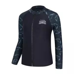 매장정품 ARENA 아레나 남아동 돌핀 레귤러핏 집업 래쉬가드 (A6BB1BC01BLK) 1269824