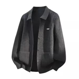 윈터솔져 남친 봄 가을 데일리룩 간절기 카디건 브이넥 니트카디건 멋스럽게 긴팔 KUK3