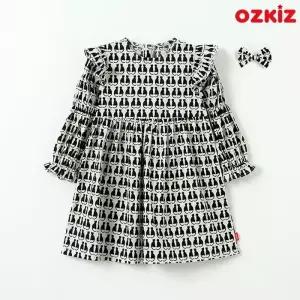 [국내백화점] 오즈키즈 베로니카 아동 여아 원피스 (헤어핀 세트) [인기상품] 선물추천