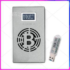 APBitcoin Lucky Miner LV06LV03 Silent BTC BSV Dgb 암호화폐 채굴기 복권 BR 플러그
