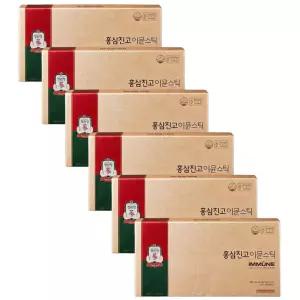 정관장 홍삼진고 이뮨스틱 10gx30포 300g 6세트+쇼핑백 명절선물세트