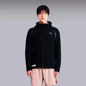 [NS홈쇼핑]푸마(PUMA) 남녀공용 후디 자켓 집업 트리코트 69578202/블랙[35781956]