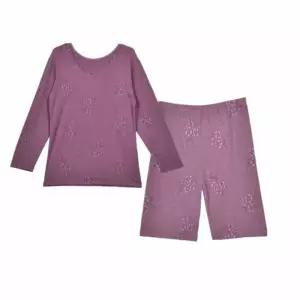 [라일리여성언더웨어] Rly 여성 5부 내의 세트 실내복 겨울용이너웨어