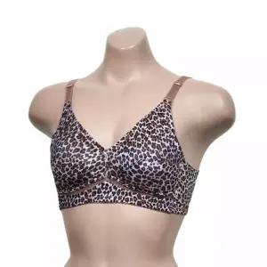 [라일리여성언더웨어] Rly 호피 노와이어 B컵 브라 브래지어 여성