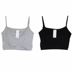 [라일리여성언더웨어] Rly 면 스판 스포츠 브라 요가브라탑 여자브라