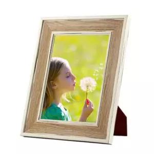 엔틱 나무결 테이블 스탠드 탁자액자 4x6 2개 액자틀