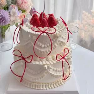 모형케이크 가짜 촬영용 파티용 셀프 스타일 돌상