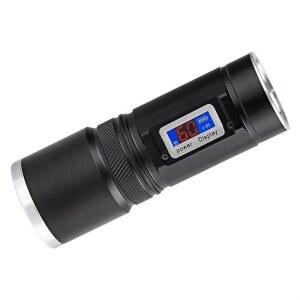 중층써치 볼락집어등 야외 갑오징어 소형 밤낚시 한치 손전등 4색광원 블루 녹색광