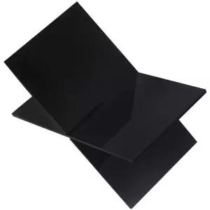 북레스트 독서대 책 스탠드 아크릴 데스크탑 홀더 디스플레이 검은색 스몰 레시피 X 책장 잡지 랙