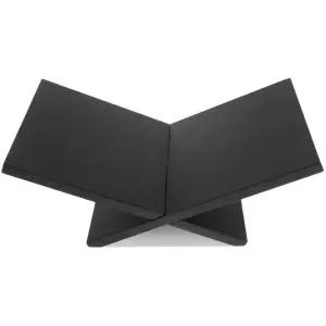 북레스트 독서대 나무 블랙 크로스 프레임 북스탠드 이젤 잡지 요리책 교과서 미술 학습 커피 테이블 용