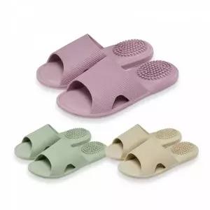 푹신한 지압 거실화 방수 거실용 슬리퍼 실내용 커플