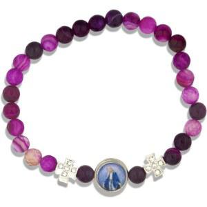 Vatican Imports 묵주 팔찌 축일 성물 1단 그린 선물 바티칸 바티칸성물 블루