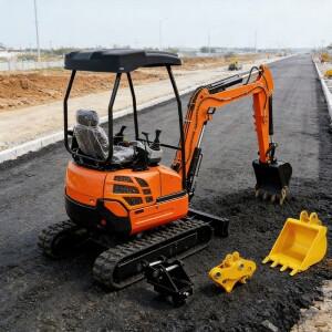 2.5/3.0톤 미니 굴삭기 굴착기 건설 장비 정원용 다기능 엄지 클램프 추가