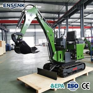 직영 1.5/1.2톤 미니 굴삭기 트렌처 도구 포함 건설 장비 (정원용) 엑스카바데이라 썸 클램프