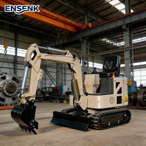 13.5HP 1.0/1.2톤 미니 굴삭기 엑스카바도라 건설 장비 가정용 펠레 유압식