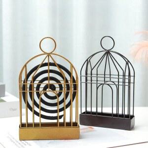 화상방지 모기향거치대 홀더 삼각 접시 블랙 거치대 꽂이 스토브 받침대 우드