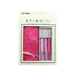 로즈 코바늘 미니세트 TER 튤립 핑크 종세트 모사용 세트 에티모