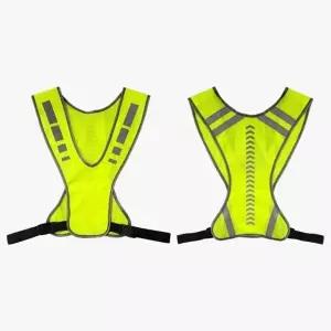 ( )고시인성 안전 반사 조끼 반사형 야간 안전 조끼 공사용 작업용