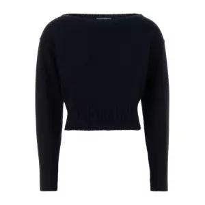 리브 헴 크롭 스웨터 P24M2PSOOO16O0 F0008