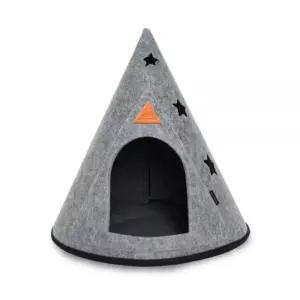 올웨이즈올펫 고양이 강아지 집 숨숨 생활 용품 코닉 투캣 M 기본형 숨숨집 M - 기본