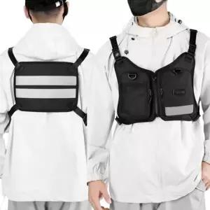 경량 배달 조끼 오토바이 반사 조끼 포켓 베스트