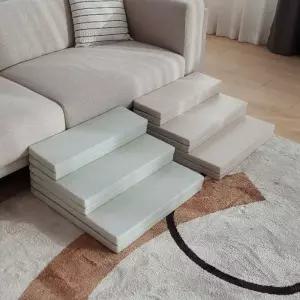 올웨이즈올펫 애견 접이식 계단 폴딩형 루미 PU 펫 스텝 대형 1개 루미 접이식 펫스텝