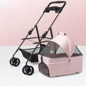 애견 유모차 개모차 강아지유모차 경량 펫모차 분리형 레인커버 돔3 일체형